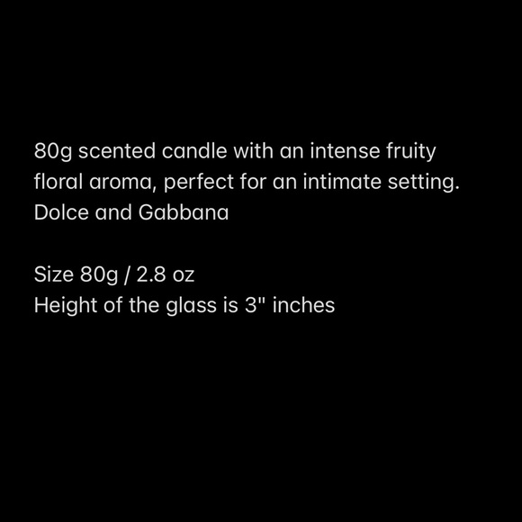 Brand new Dolce and Gabbana candle - Picture 2 of 3